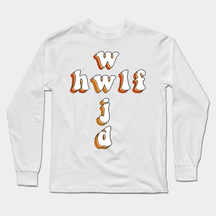 wwjd x hwlf Long Sleeve T-Shirt